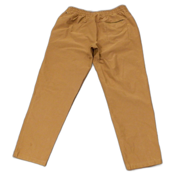 Lululemon Athletica Brown Khaki Drawstring Pants Men's Size XL - Picture 2 of 2